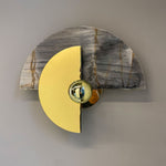 Levante Moon  - Brass and onyx wall sconce by Matlight Milano - Fp Art Online