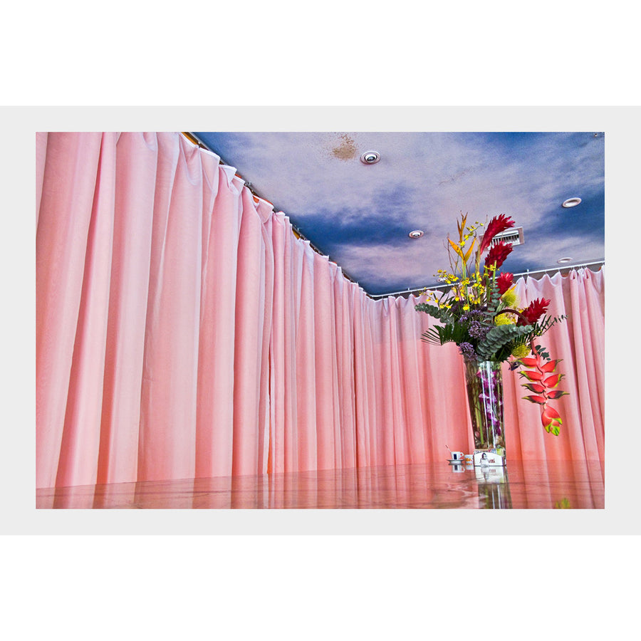 Restaurant Ceiling and Curtain, Florida USA by Church Dennis - Fp Art Online