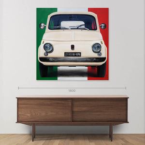 Fiat 500 Times Italy by Casali Monica - Fp Art Online