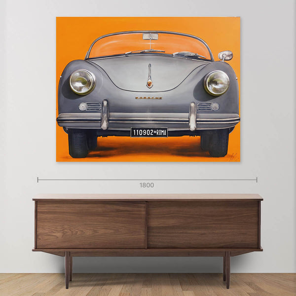 Porche 356 Orange