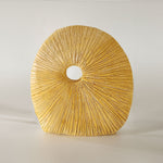 Ellipse #2 - Handmade shelf sculpture in terracotta by Fp Art Collection - Fp Art Online