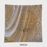 "Damasco Oro" Dining Set, Damasco plate with gold 24 KT by Fp Art Tableware - Fp Art Online