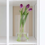 Easy 03 - Extremely pure borosilicate blown glass vase by Slow Design 44 - Fp Art Online