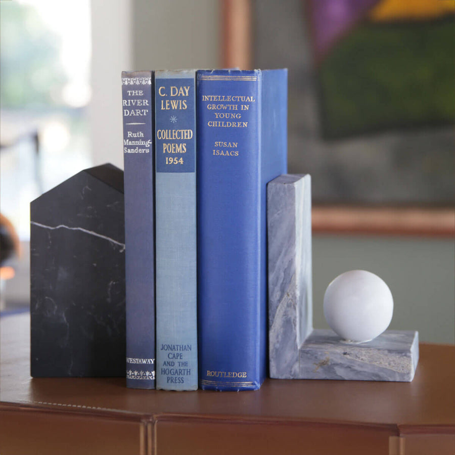 Marble Sphere - Marble book holders by Fp Art Collection - Fp Art Online