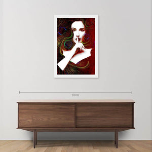 Silence Please - Fine art digital print