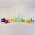 6 Goti Tumblers Multicolor, Murano blown glass by Fp Art Tableware - Fp Art Online