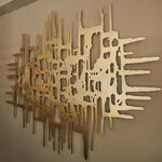 Intreccio - Corten laser cutting sculpture by FG by Faravelli - Fp Art Online