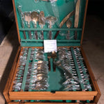 Italian Cutlery Vintage Set for 12 (1970) supplied on Baglietto Yacht by Fp Art Tableware - Fp Art Online