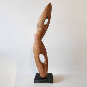 Reverse - Handmade shelf sculpture in timber by Fp Art Collection - Fp Art Online