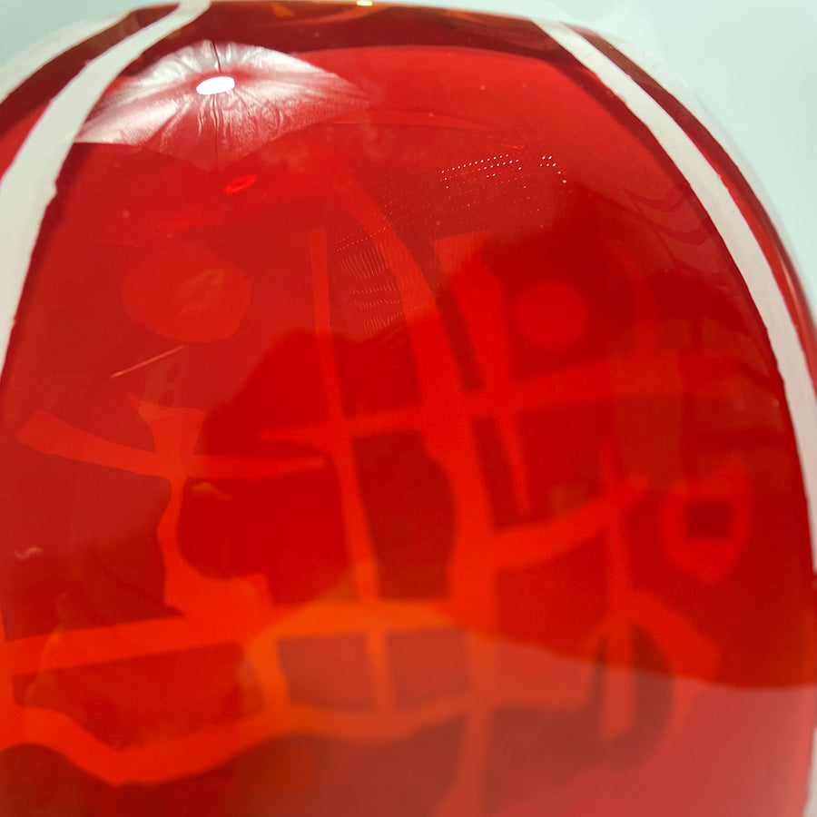 Nowhere - Blown glass vase by Loumani Ada - Fp Art Online