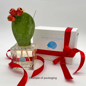 Prickly Pear - Handmade ceramic and glass room fragrance diffuser by Battista Emanuela - Fp Art Online