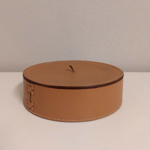 Rope Leather Box with lid