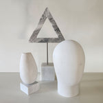 Purity #2 - Handmade shelf sculpture in marble by Fp Art Collection - Fp Art Online