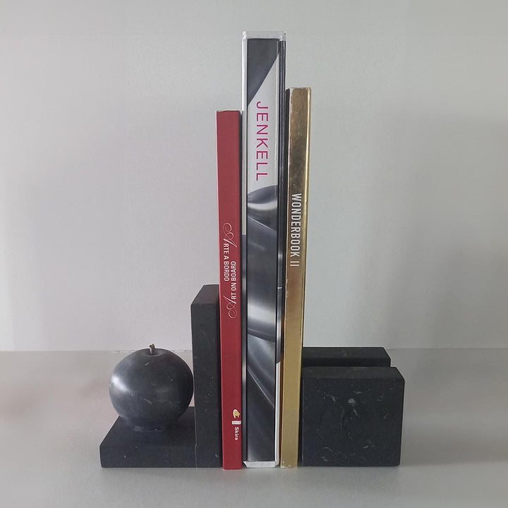 Marble Apple - Marble book holders by Fp Art Collection - Fp Art Online