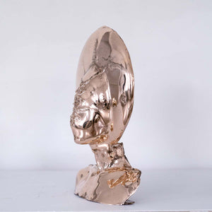 Untitled 1 - Polished bronze sculpture by Borghetti Maicol - Fp Art Online