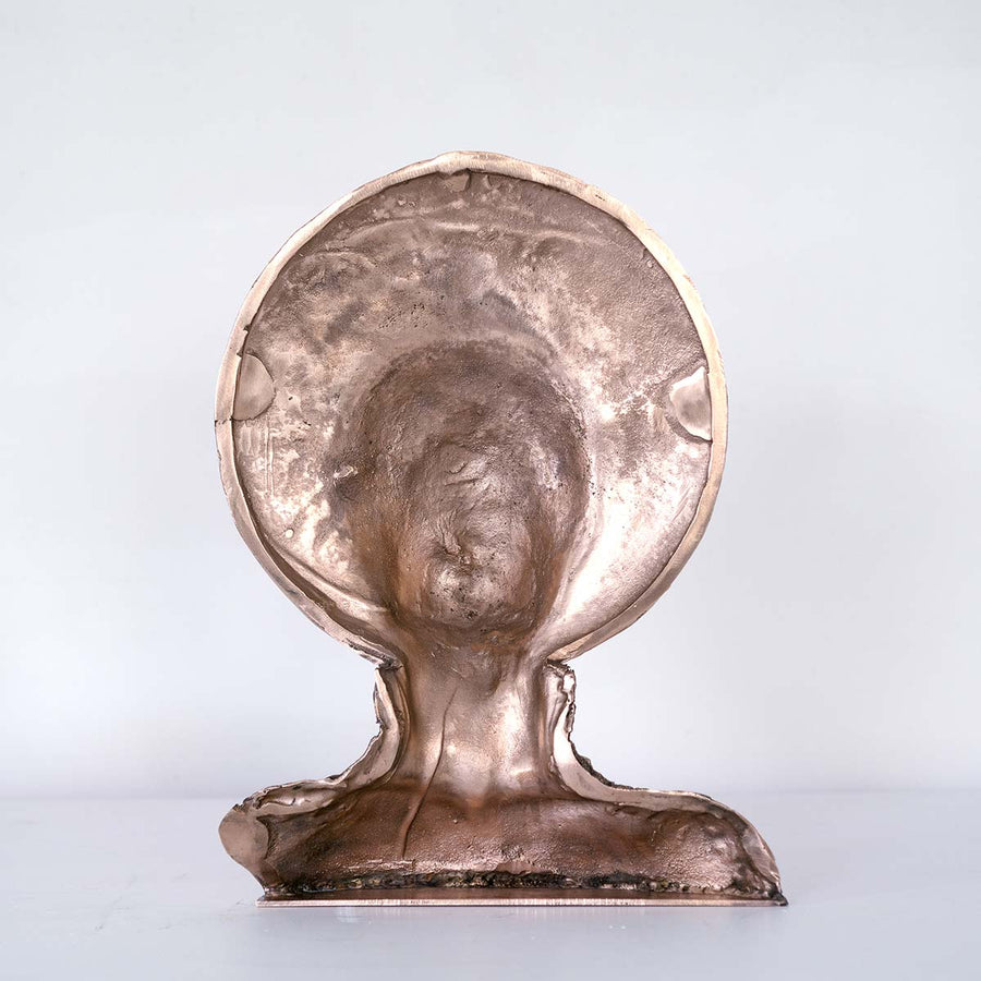 Untitled 1 - Polished bronze sculpture by Borghetti Maicol - Fp Art Online