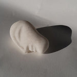 Testolina 2 - Alabaster marble sculpture by Rando Paola - Fp Art Online