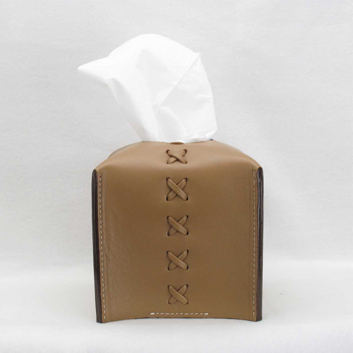 Leather Tissue Box by Fp Art Collection - Fp Art Online