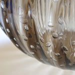 VSM08 - Murano glass blown vase, "bullicante" and ribbed by Fp Art Collection - Fp Art Online