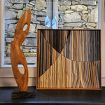 Reverse - Handmade shelf sculpture in timber by Fp Art Collection - Fp Art Online