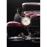 Maroon Old Car by Mini Daniele - Fp Art Online