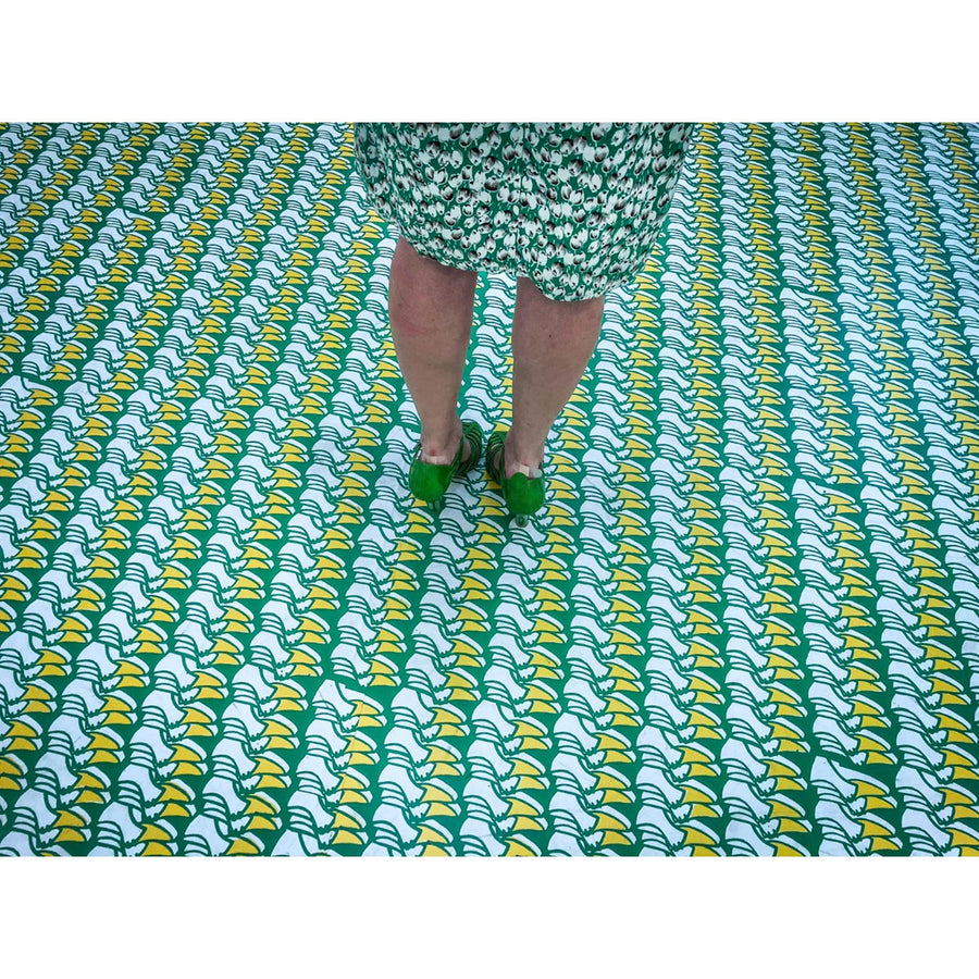 Woman with Green Shoes, New York City, USA - Fine art digital print by Church Dennis - Fp Art Online