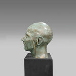 Autumn Story (Green) - Bronze sculpture by Marcolini Laura - Fp Art Online