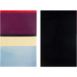 Bronx New York Project Diptych - Colored resin artworks on wood by Verteramo Roberta - Fp Art Online