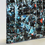 Dante Square - Canvas, foam rubber, printed plastic sheet, mesh by Profumo Marina - Fp Art Online