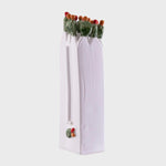 I Reali del Paese dei Fichi D'India - Tall vase in white clay and colored crystalline by Italiano Patrizia - Fp Art Online