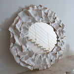 Lardo - Hand-modeled ceramic sculpture with mirror by Valenti Nicole - Fp Art Online