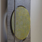 Luna Gialla - Acrylic on steel sculpture by Cubeddu Giorgio - Fp Art Online