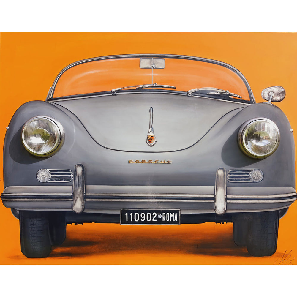 Porche 356 Orange