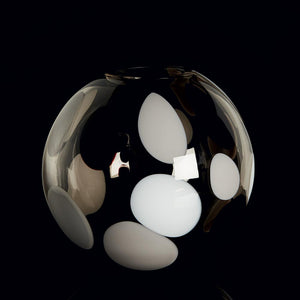 Sfera - Transparent mouth-blown spherical vase by Moretti Carlo Venezia - Fp Art Online