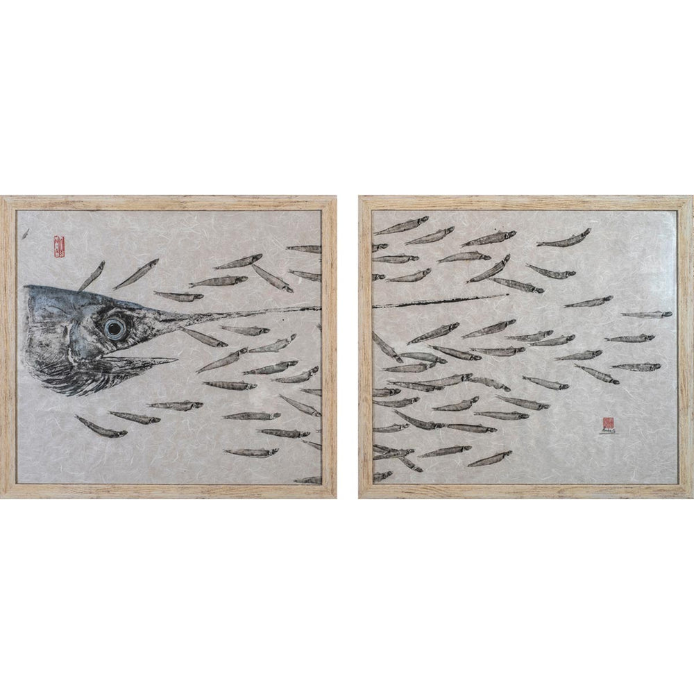 Spada con Alici (Diptych)