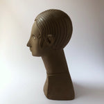 Testanera - Handmade terracotta sculpture by Chartroux Paola - Fp Art Online